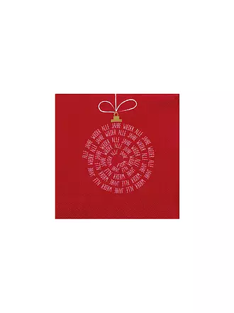 RAEDER | Cocktail Servietten 25x25cm ALLE JAHRE WIEDER |